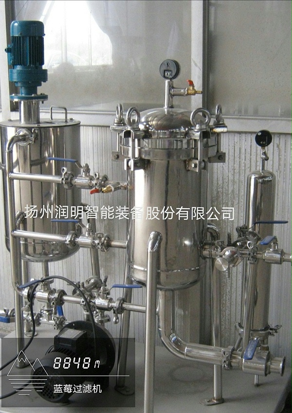 硅藻土过滤机在宁夏化工厂的应用