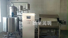 真空转鼓过滤机应用于醋、酱油厂过滤。