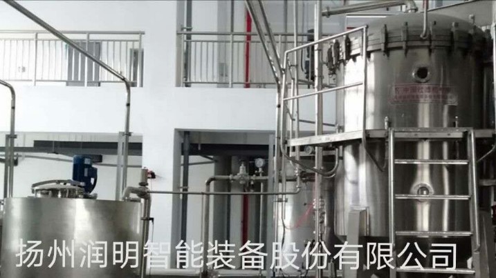 2套超大型60㎡烛式过滤机在江苏一鸣安装完毕