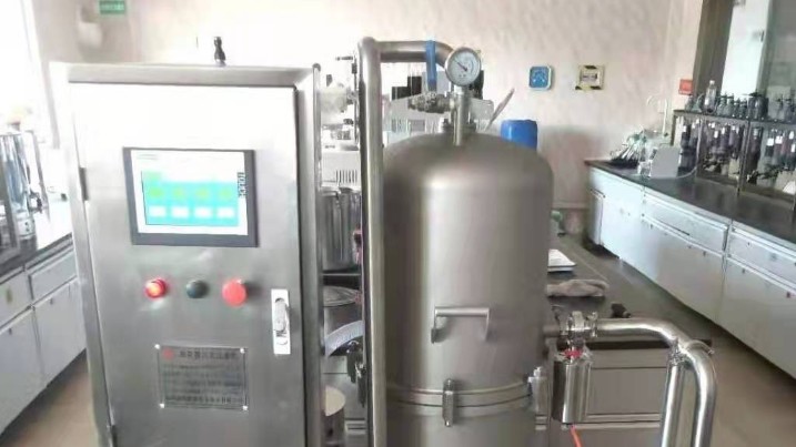 陶瓷膜切流过滤机（无土过滤）在果汁厂运行使用