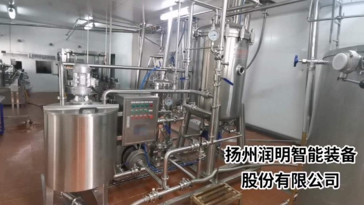 扬州润明过滤机在安徽料酒使用现场