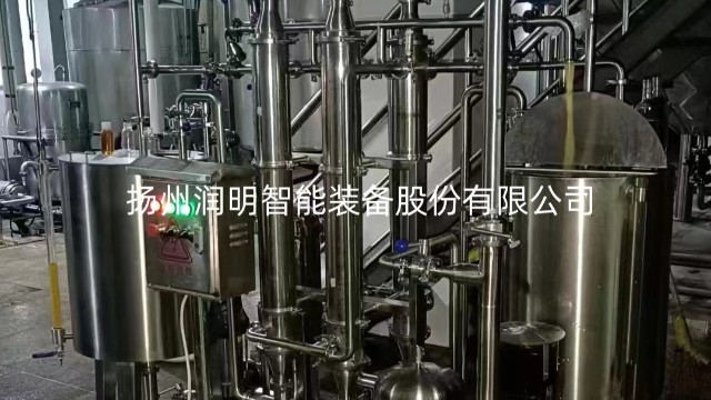 润明无土过滤机  0.1微米美国进口不锈钢膜错流膜  在黄酒厂车间使用现场