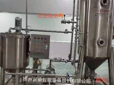 扬州润明烛式过滤机在柠檬汁的过滤应用