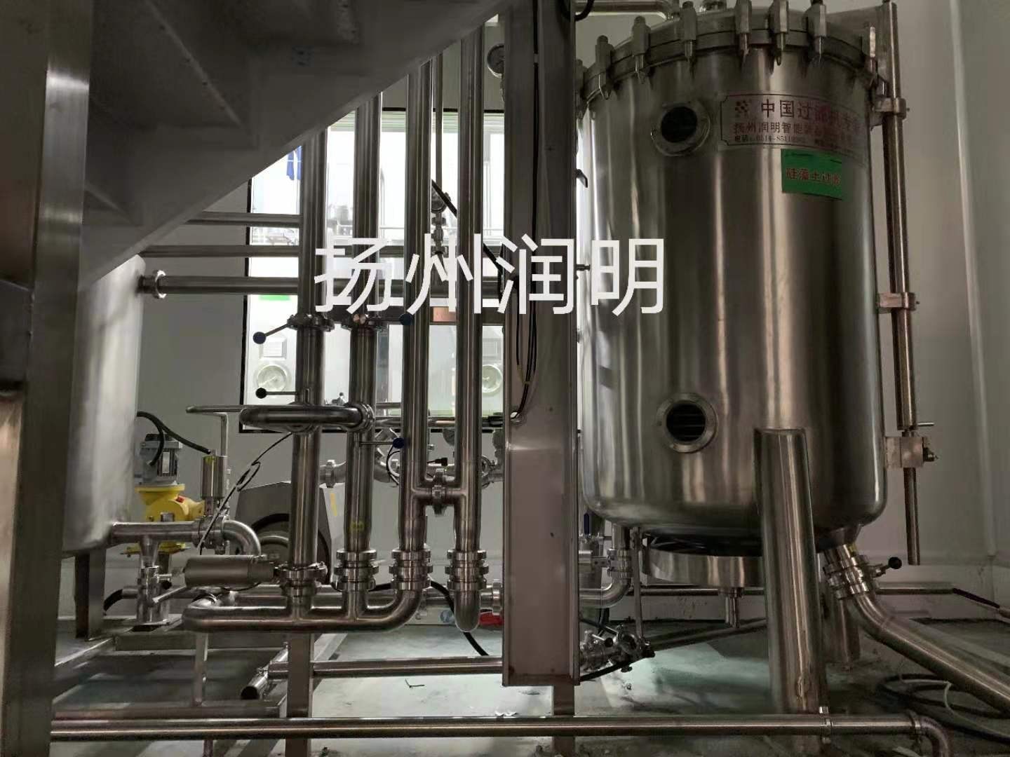发往达利集团的<i style='color:red'>饮料过滤机</i>