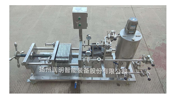 板框过滤机物料的过滤方法