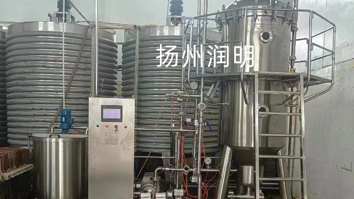 扬州润明全自动烛式过滤机应用于黑醋和酱油过滤
