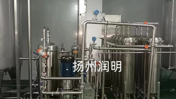 全自动错流膜过滤机应用于刺梨汁精滤...