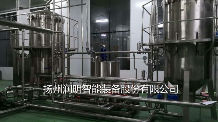 扬州润明过滤机在饮料厂过滤运用